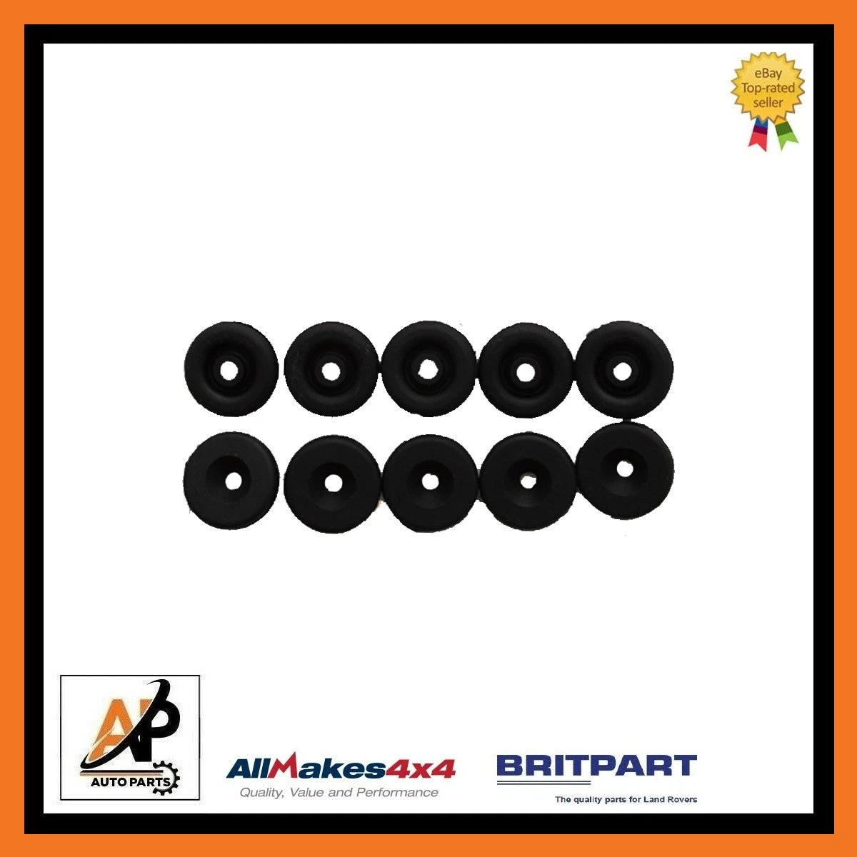 Grommet 1/8 Inch Hole Replacement Pack for LR Series 1 (1955–1960)