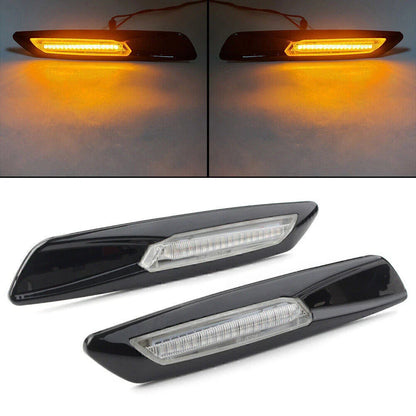 Amber LED Side Marker Lights for BMW 1 Series E81 E82 E87 E88 X3 E83 (01-13)