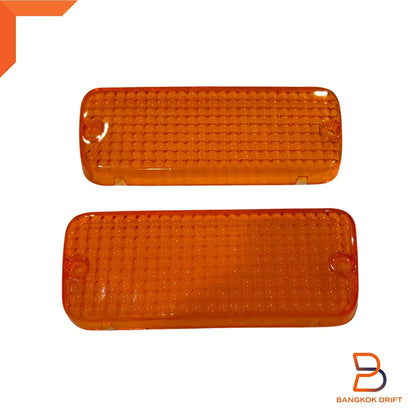 Front Blinker Indicator Lenses for Toyota Hilux RN30 LN30 (1978-1981)