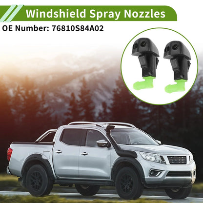 Windshield Washer Nozzle & Hose Connector for Honda (2001-2005)