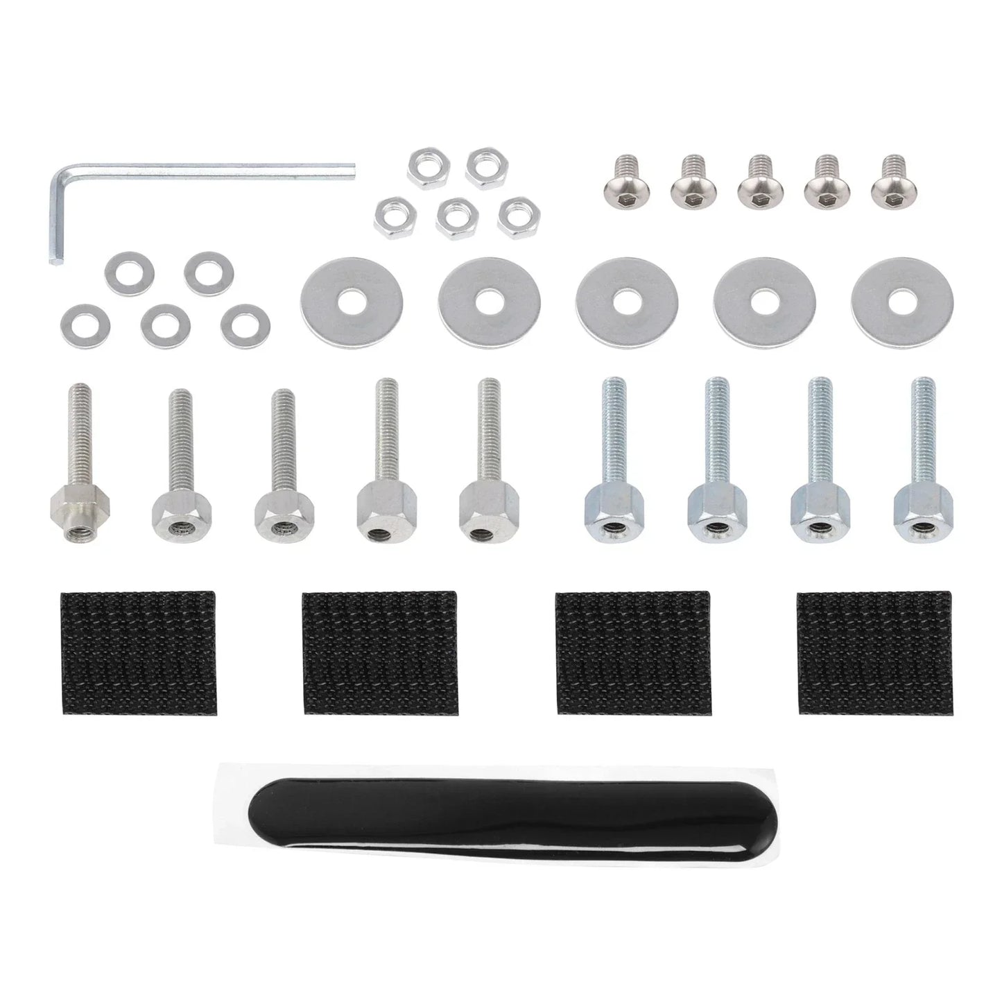 Chrome Windshield Windscreen Trim Kit for Harley Road Glide (2004-2013)