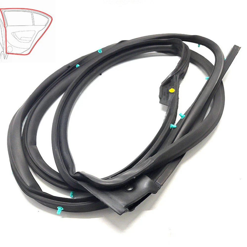 Rear Right Door Weatherstrip Moulding for Honda Civic Sedan (2016-2021)