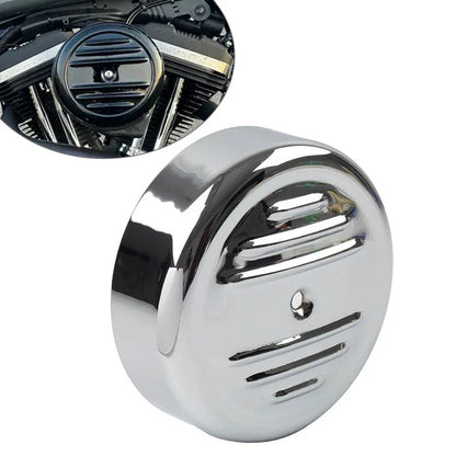 7" Round Stripe Air Cleaner Cover for Harley FXD FLST FXST FLT (2000-2017)