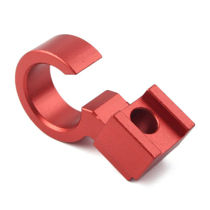 CNC Billet Front Brake Hose Line Clamp for Suzuki DRZ400SM (2005-2022) RED