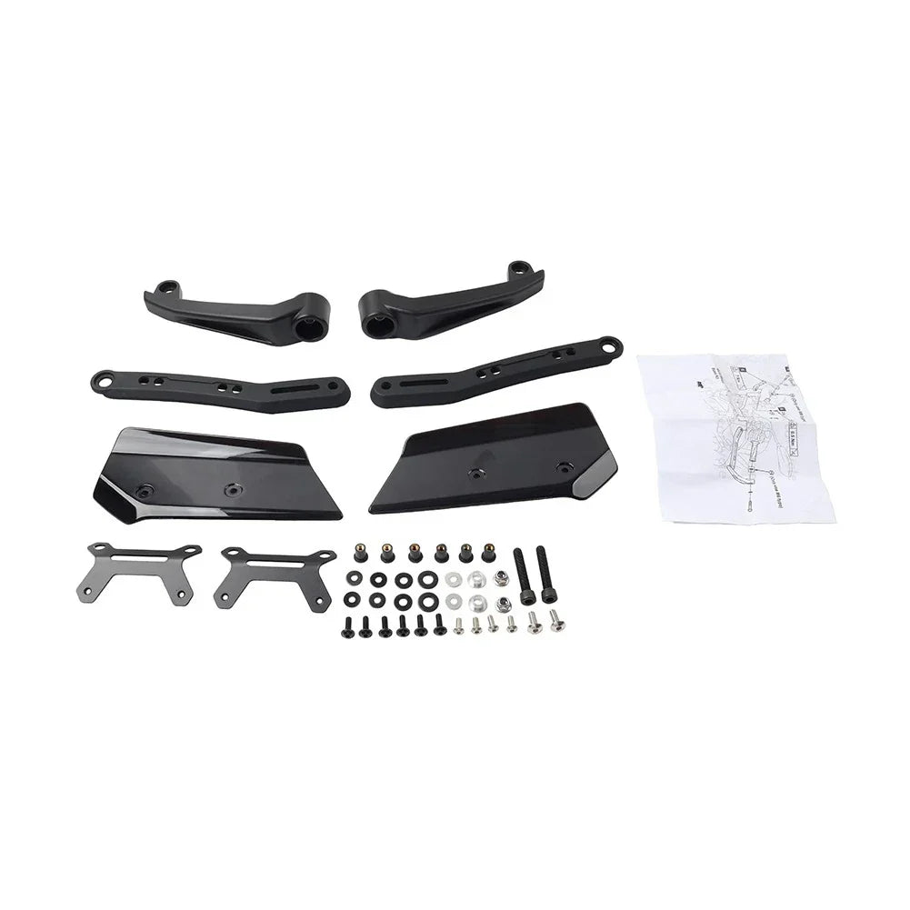 Handguard Shield Bracket Kit Black for Yamaha MT-09 MT09 SP (2024-2025)