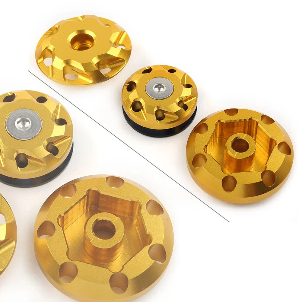 Frame Hole Covers  Fairing Bolts Caps Gold for Kawasaki NINJA1000 Z1000 (2011-2016)
