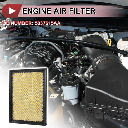 Engine Air Filter for Dodge Challenger 5.7L 6.1L (2008-2010) - 1 x Filter