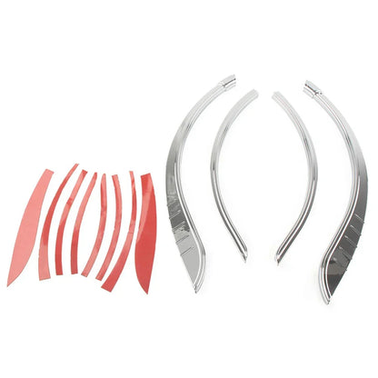 Rear Fender Flares Trim Accent Chrome for Harley Tri-Glide Ultra (2009-2023)