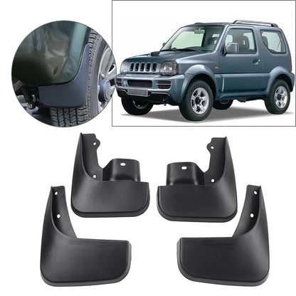 4pcs Front Rear Mud Flaps Splash Guards for Suzuki Jimny (2005-2018)