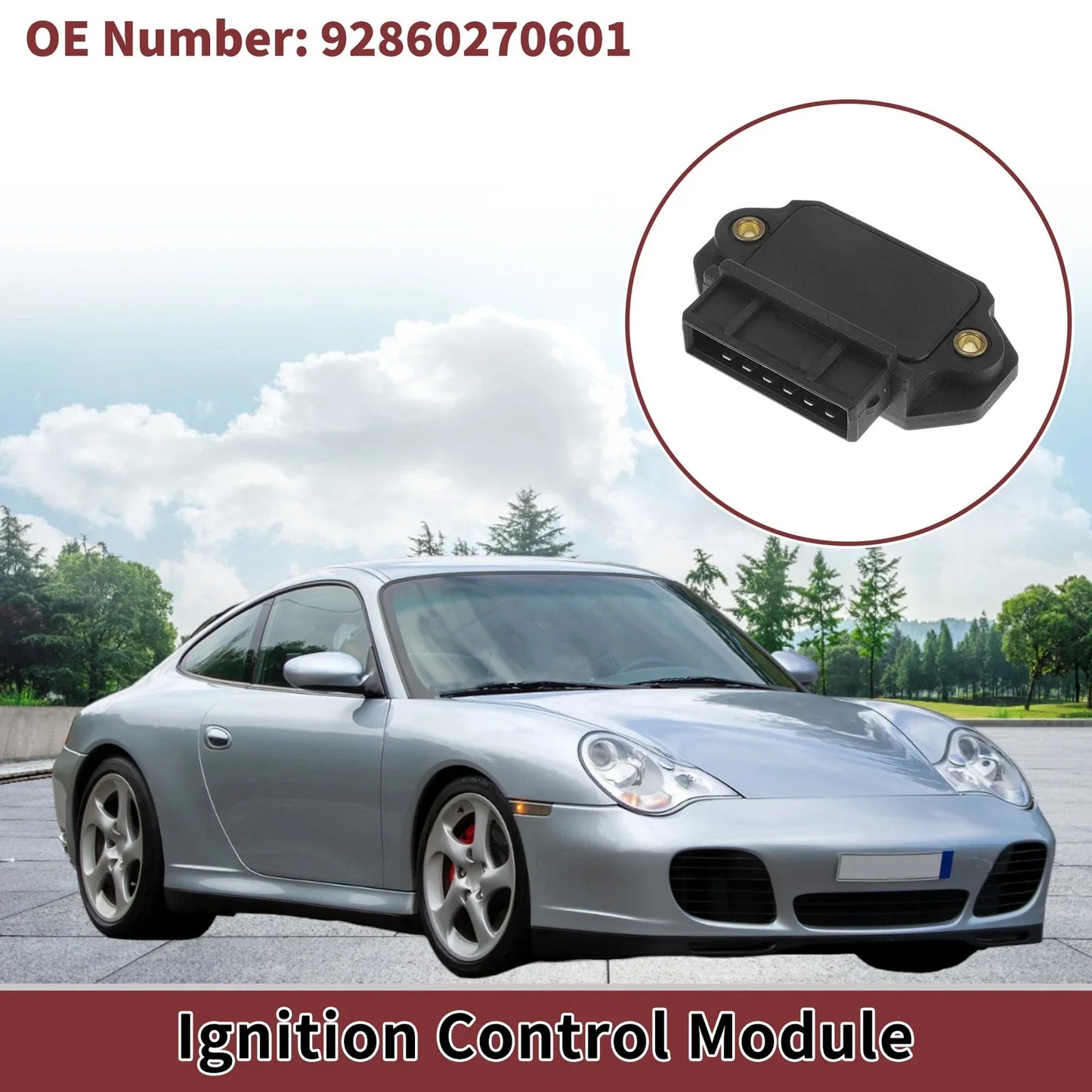 Ignition Control Module for Porsche 911 (1991-1994) - 1 x Plastic, Metal