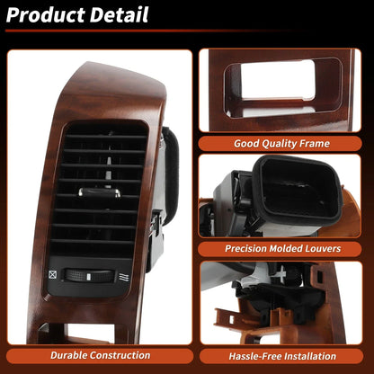 A/C Dash Air Vent Trim Panel for Lexus GX470 (2003-2009)