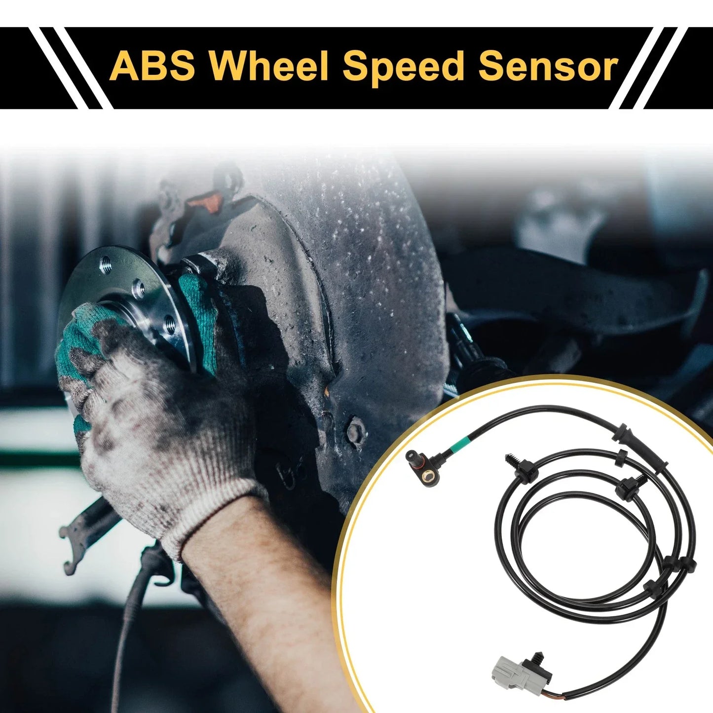 ABS Wheel Speed Sensor for Dodge Ram 2500 Front Left Right (2000-2002)