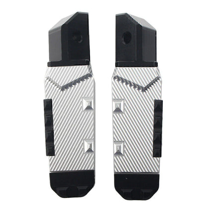 Silver Rear Passenger Foot Pegs for Honda CBR600RR CBR600 F4 F4i (2003-2012)