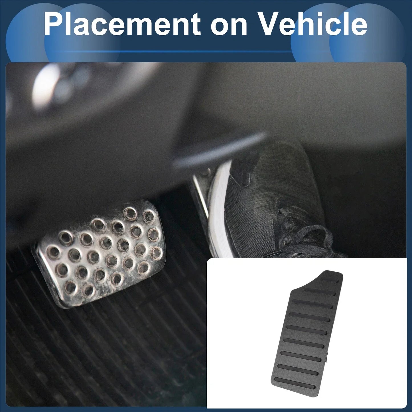 Footrest Pedal Pad Cover for Honda Civic (2016-2023)