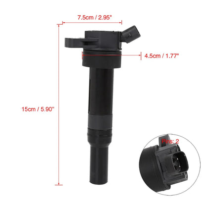 Ignition Coil for Hyundai Elantra GT, Tucson, Kia Forte, Forte5, Soul (2013-2020)