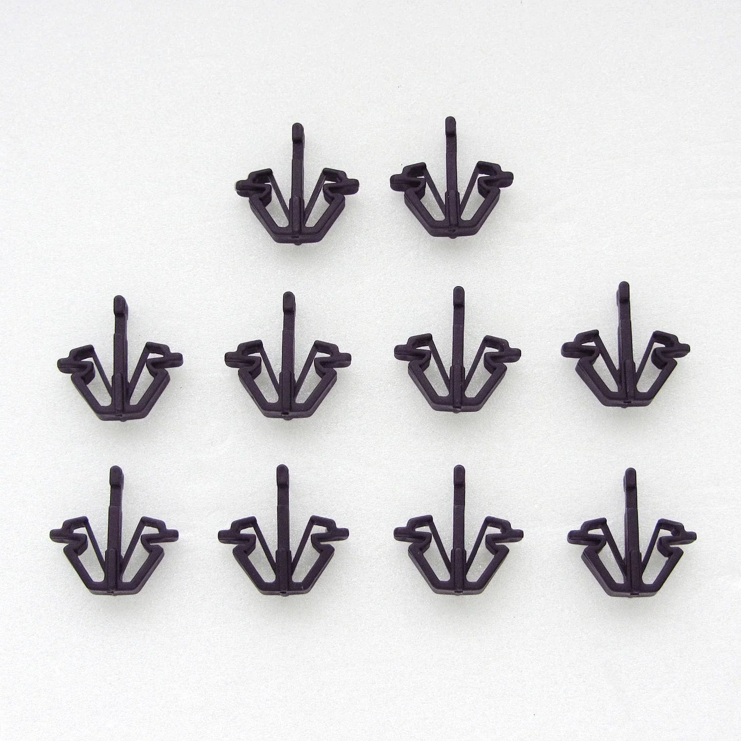 Grill Lock Clip 10 x for Toyota Hiace H50 Commuter (1989)