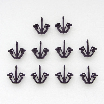 Grill Lock Clip 10 x for Toyota Hiace H50 Commuter (1989)