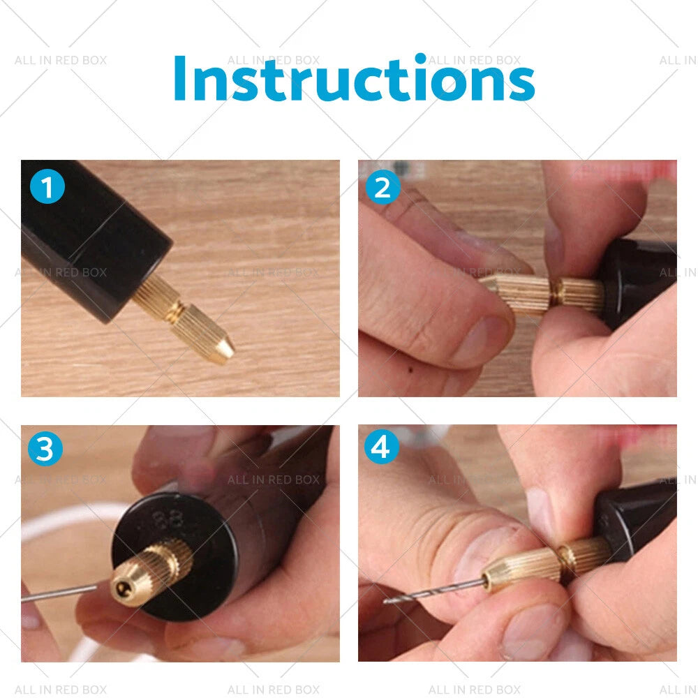 Mini Electric Hand Drill for DIY Jewelry - Portable Grinding Tool