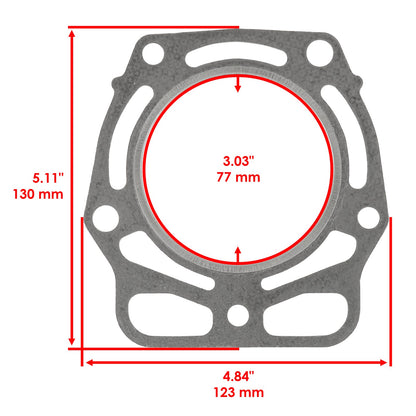 Cylinder Head Gasket Replacement for John Deere 2500 2500A 2500B (1958–1971)