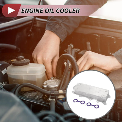 Engine Oil Cooler for Mercedes-Benz E320 (2003-2005) 1 x Trans Cooler