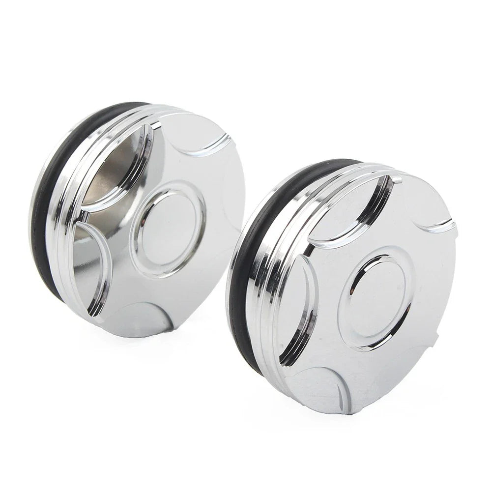 CNC Swingarm Pivot Bolt Covers for Harley V-Rod (2006-2017)