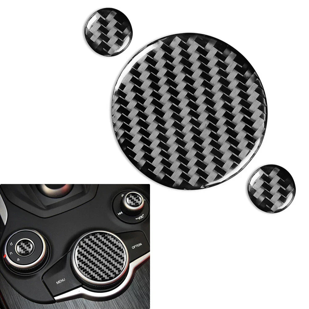 Center Console Switch Button Cover Trim for Alfa Romeo Giulia (2017-2019)