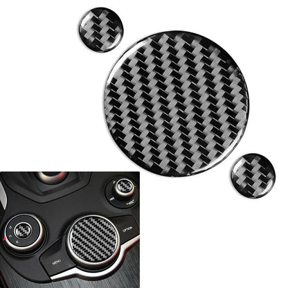 Center Console Switch Button Cover Trim for Alfa Romeo Giulia (2017-2019)