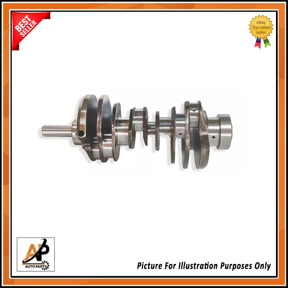 Crankshaft with Bearings OEM Replacement for Mercedes-Benz C GLK 3.0L (2009–2015)
