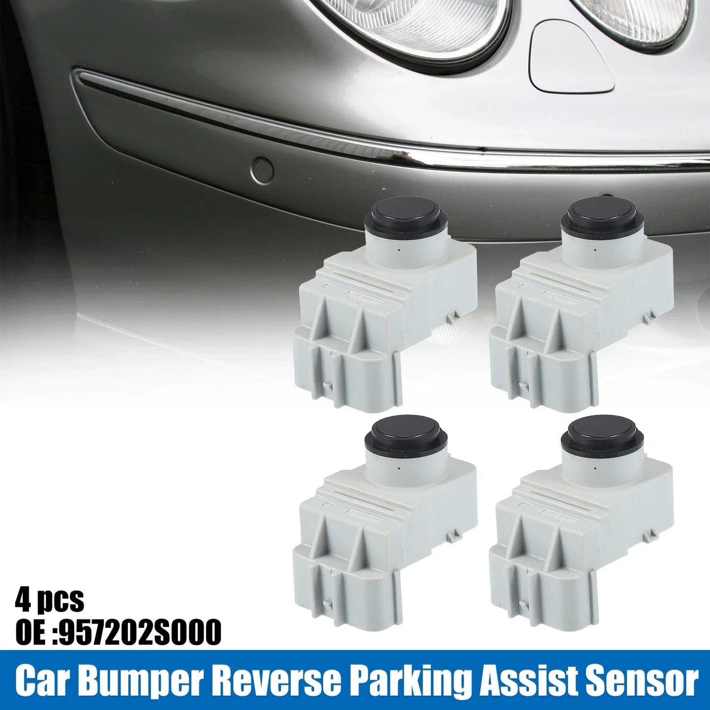 4 x PDC Parking Reverse Assist Sensors for Hyundai Tucson (2016-2023)