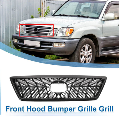 Front Upper Bumper Grille for Lexus LX470 1998-2008 TRD Black