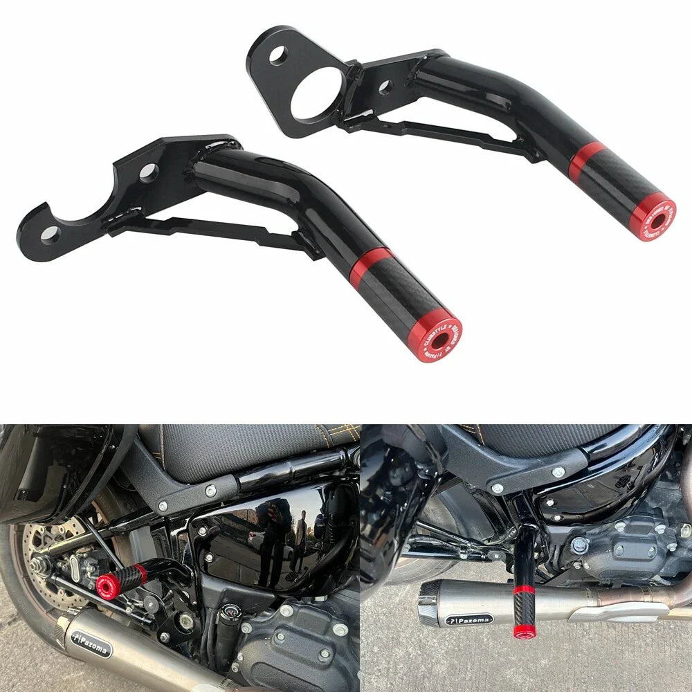 Rear Crash Bar & Frame Slider Mount for Harley Softail Street Bob FXBB (2018)