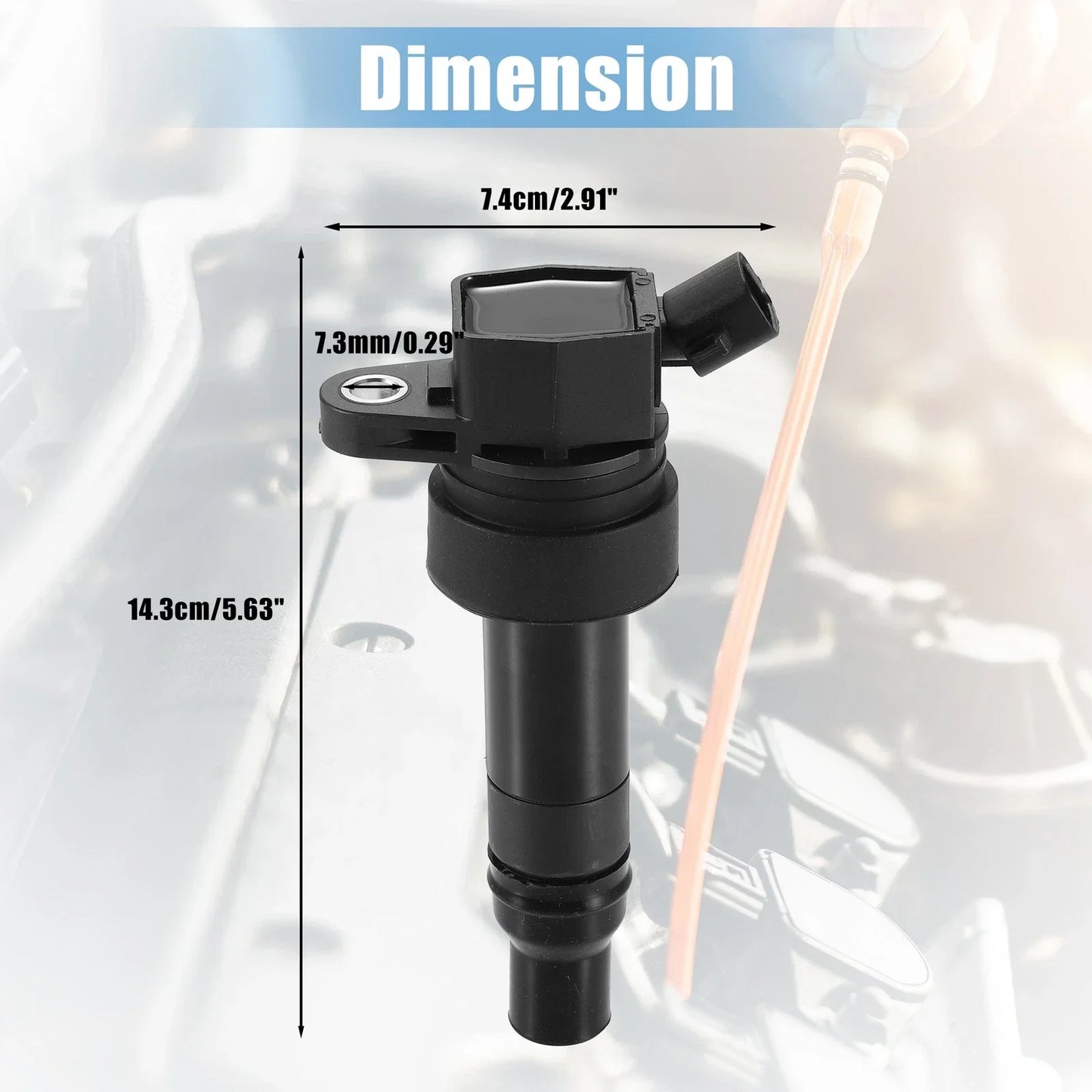 4 x Ignition Coil Pack for Hyundai Veloster 1.6L (2012-2017)