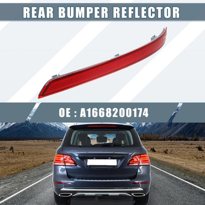 Rear Right Bumper Reflector for Mercedes-Benz ML350 (2012-2015)