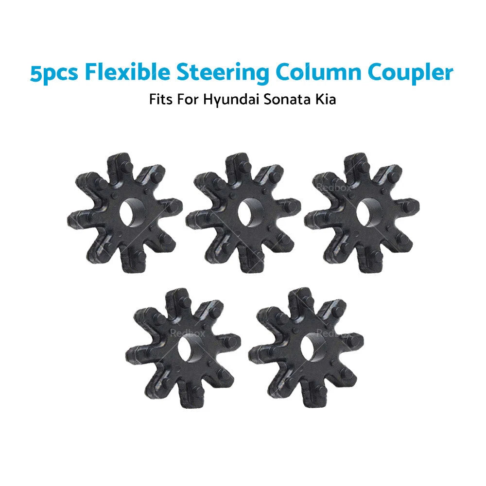 5x Steering Column Rubber Flex Coupling for Hyundai i30 Sonata Santa Fe (2007-2023)