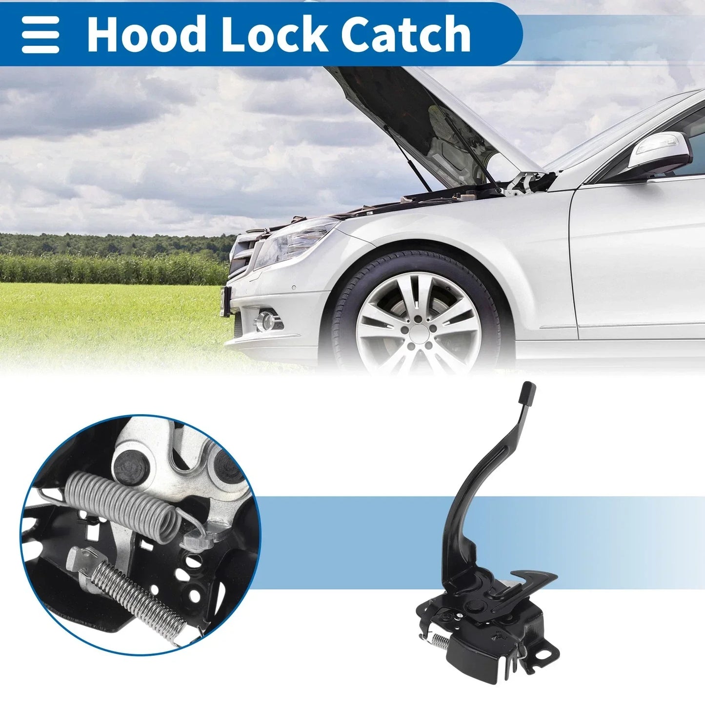 Hood Latch Assembly for Honda CR-V (2017-2020)