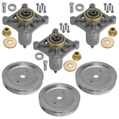 Deck Spindle Assembly with Pulley for Ariens (2000–2008)