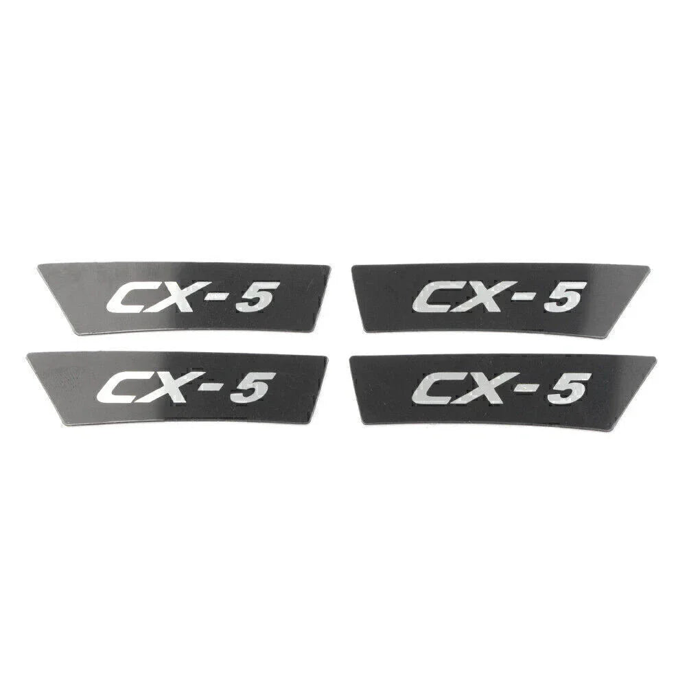 Carbon Fiber Inner Door Handle Bowl Cover Trim for Mazda CX-5 (2017-2020)