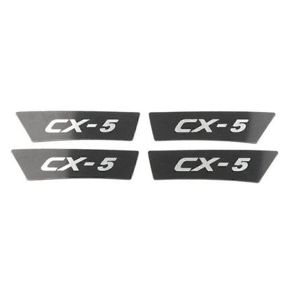 Carbon Fiber Inner Door Handle Bowl Cover Trim for Mazda CX-5 (2017-2020)