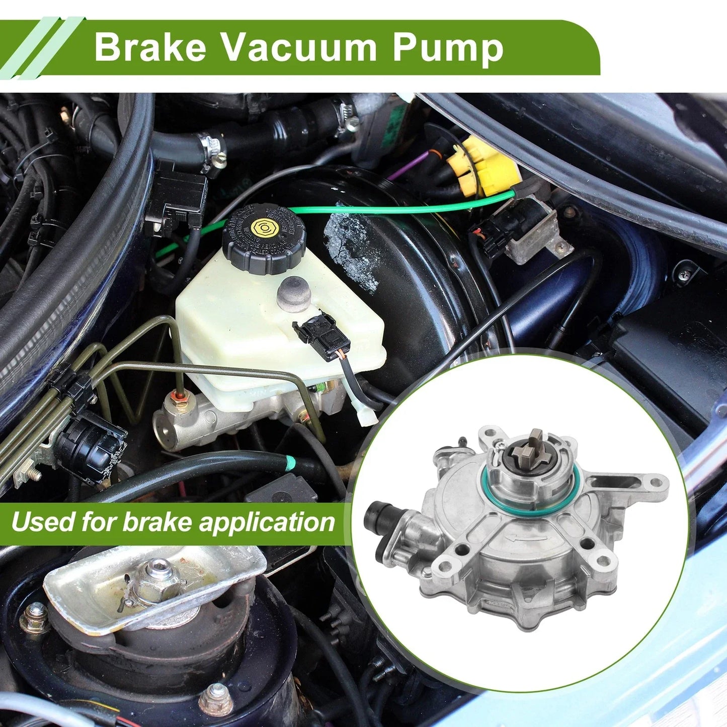 Brake Vacuum Pump for Mercedes-Benz CL550 C216 V8 4.6L (2011-2014)