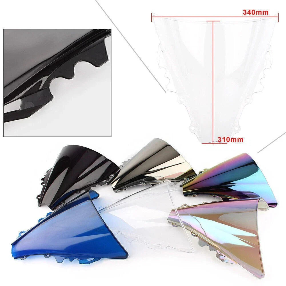 Clear Windscreen for Yamaha YZF R6 06-07 Windproof Motor