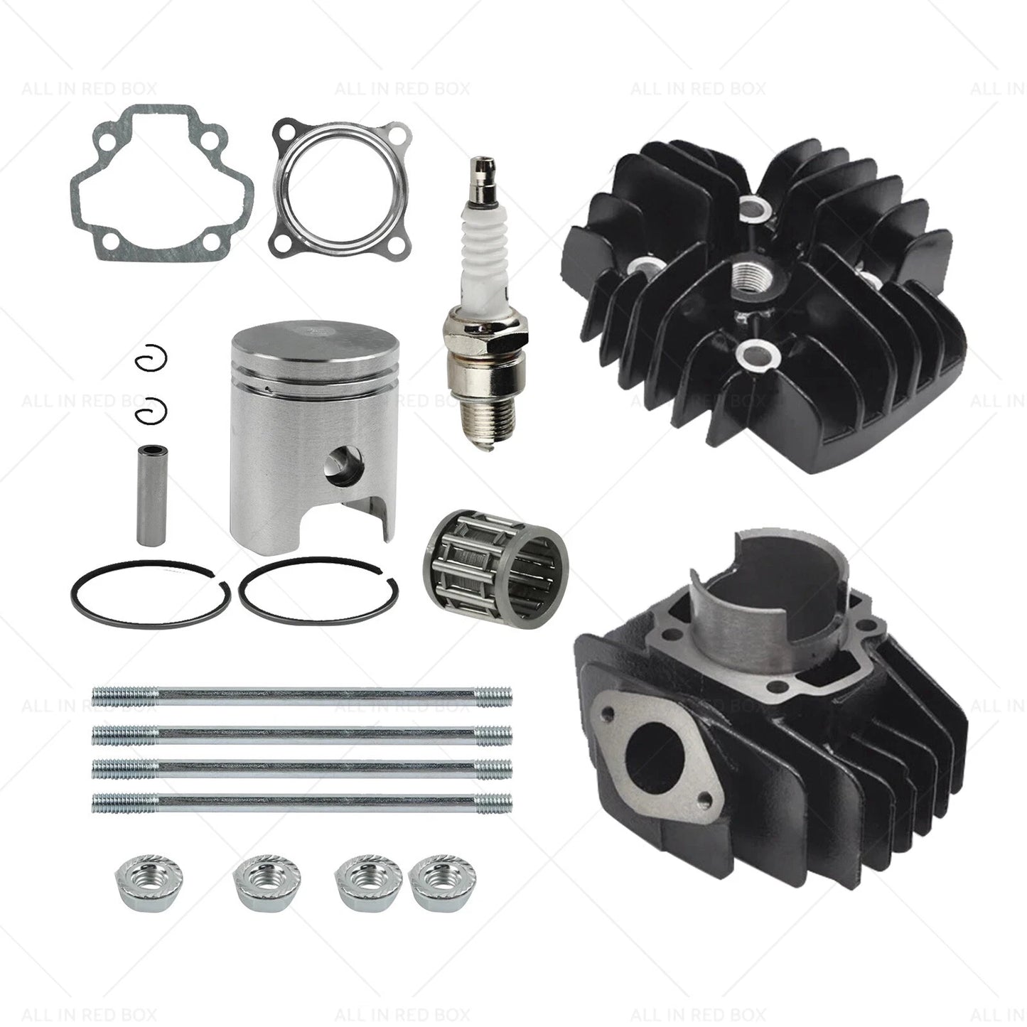 Big Bore Cylinder Piston Gasket Kit for Yamaha PW50 QT 50 60cc (1981-2009)