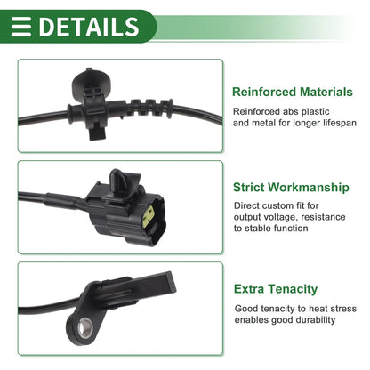 ABS Wheel Speed Sensor for Chevrolet Sail 3 (2015-2020) Rear Left