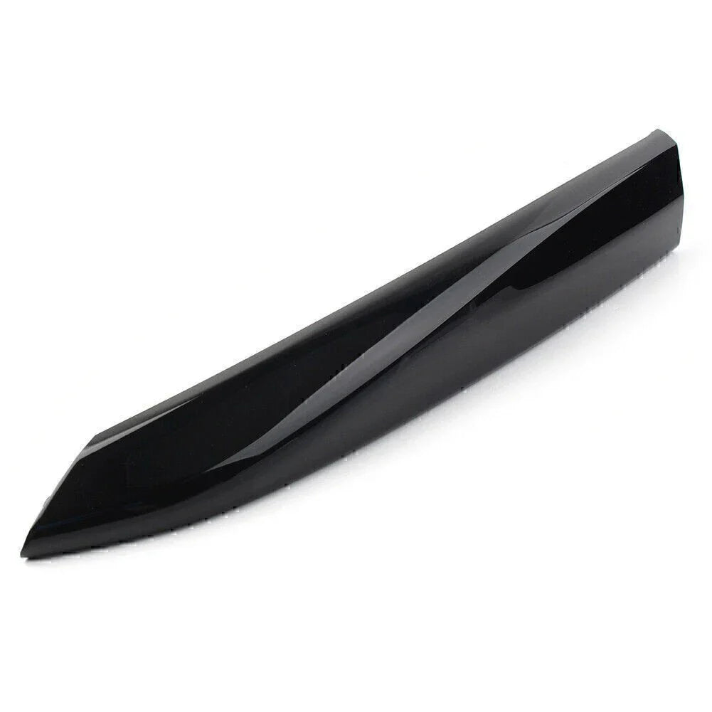 Black Front Left Bumper Grille Insert Cover Trim for Jaguar XF (2016-2020)