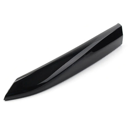 Black Front Left Bumper Grille Insert Cover Trim for Jaguar XF (2016-2020)