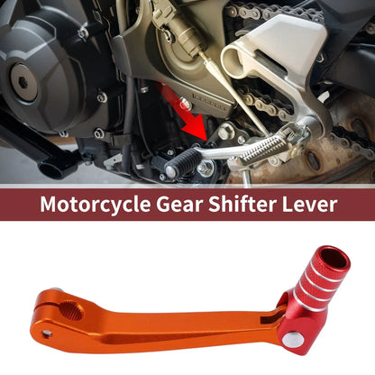 Shifter Lever for Honda CRF150F 2003-2017 - Orange Red Silver Tone