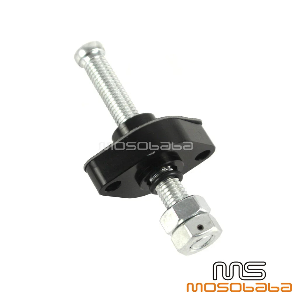Black Billet Manual Cam Chain Tensioner for Yamaha FZ6, FZR400, YZ250/400, Kawasaki