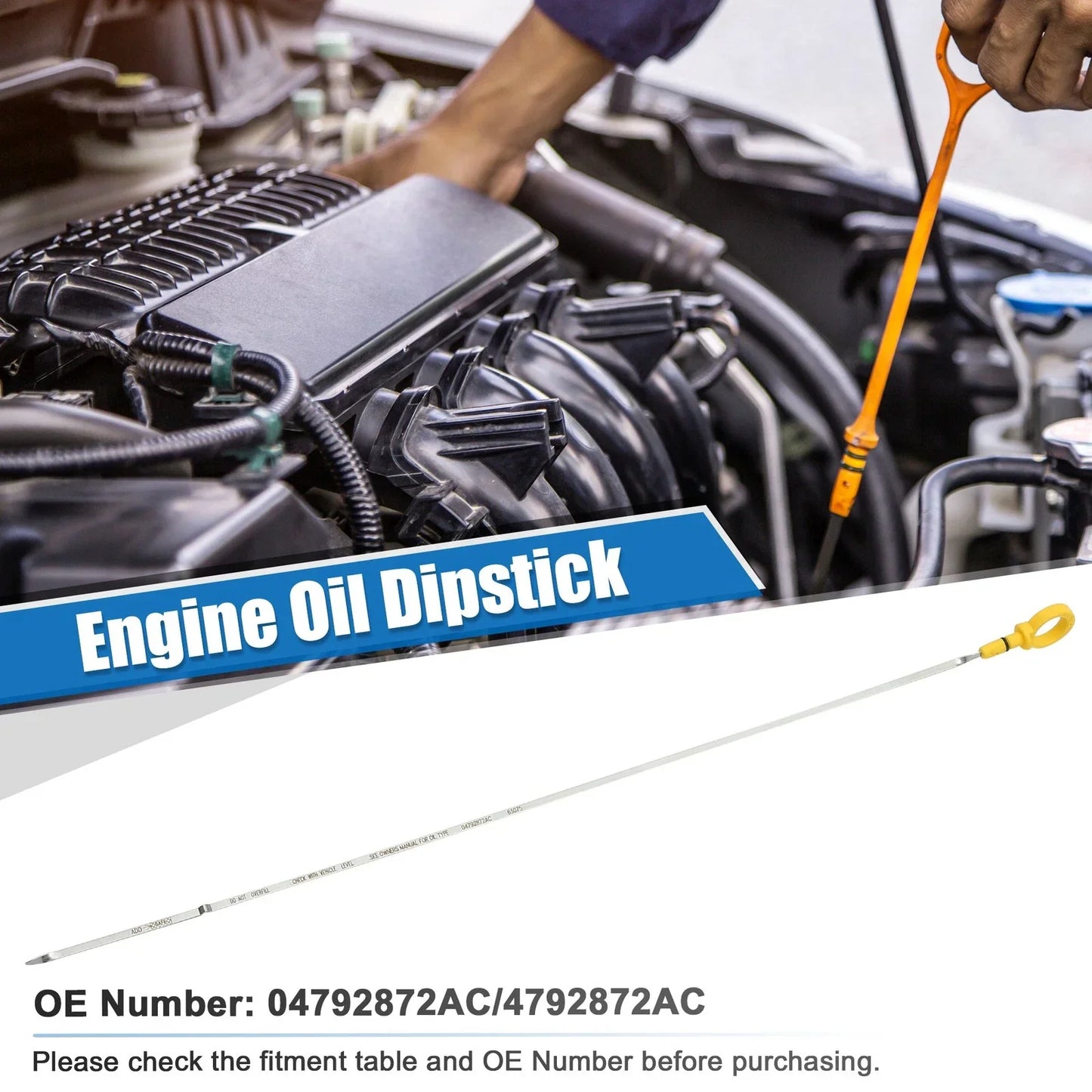 Engine Oil Dipstick for Dodge Charger R/T 5.7L V8 (2006)