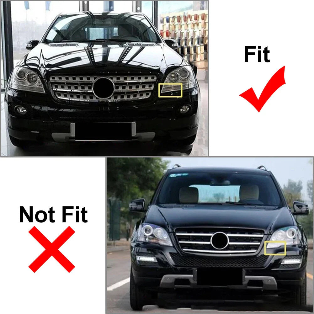 GTR Style Front Bumper Grille for Benz ML Class W164 (2005-2008)