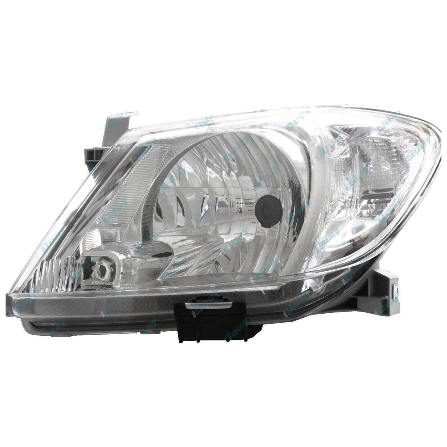 LH+RH Clear HeadLights Pair for Toyota Hilux SR SR5 Workmate 2008-2011 L+R Set