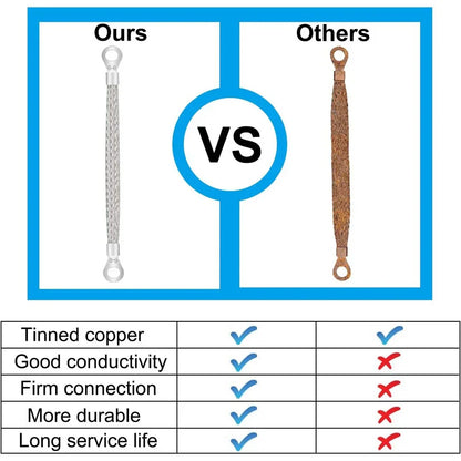 Tinned Copper Ground Strap Cable for Universal Automotive Engine